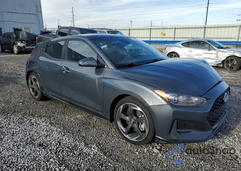2020 Hyundai Veloster Turbo from USA, damaged, VIN KMHTH6AB4LU024593